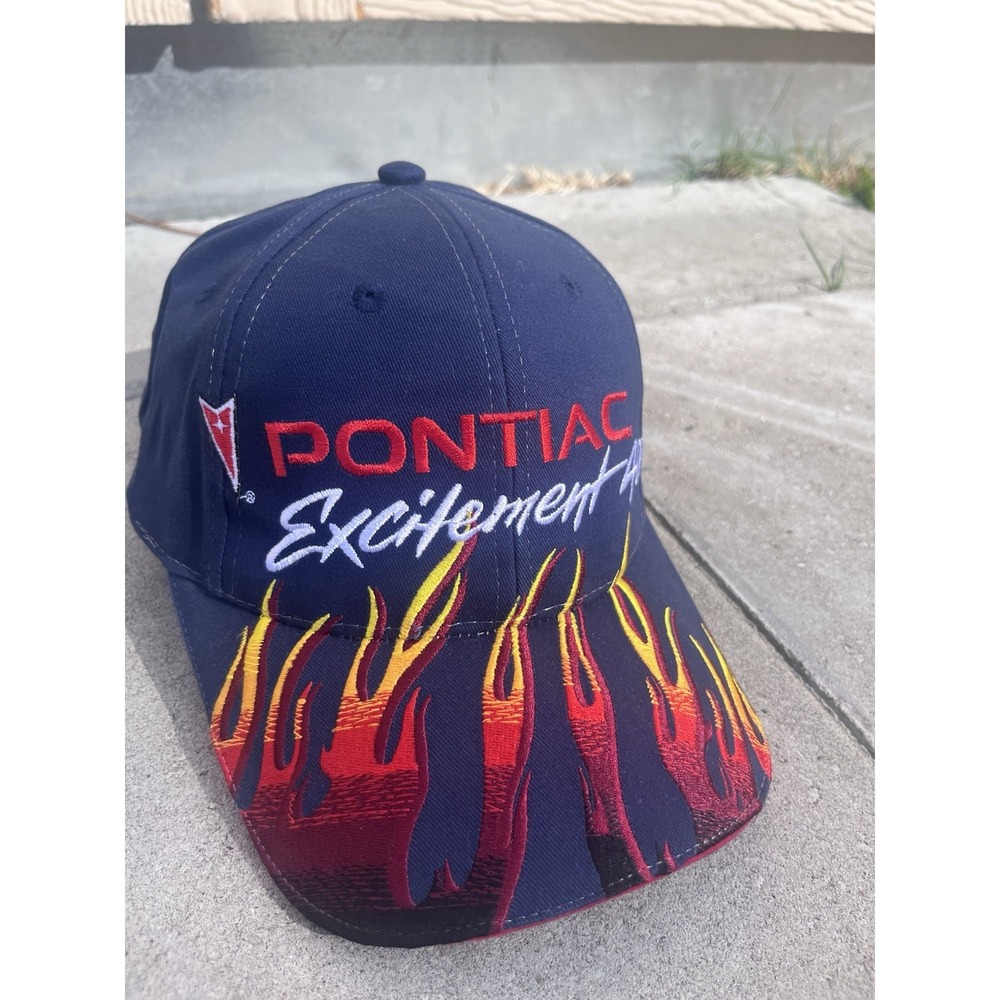 Pontiac Hat General Motors Baseball Cap Unisex OS Embroidered Logo